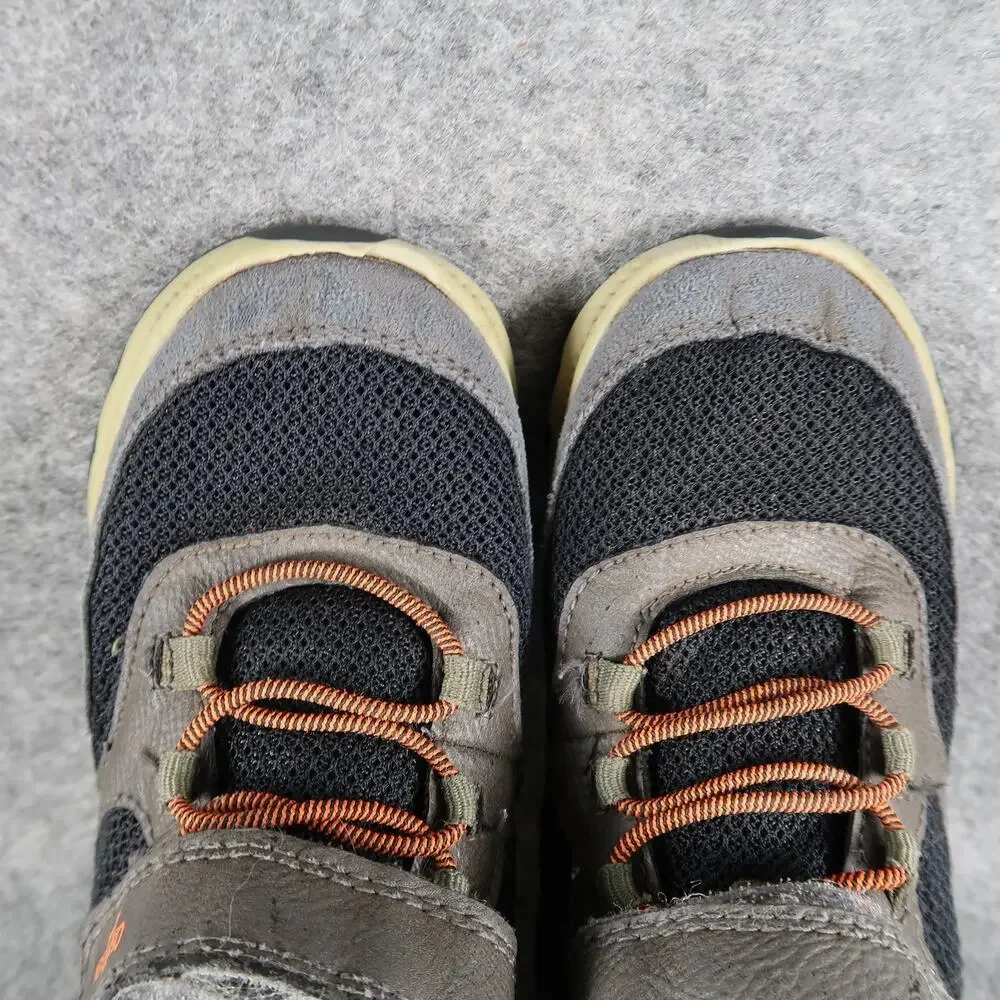 OshKosh B'Gosh Shoes Toddler Kids 10 Hiking Boots High Top Easy On Strap Bungee